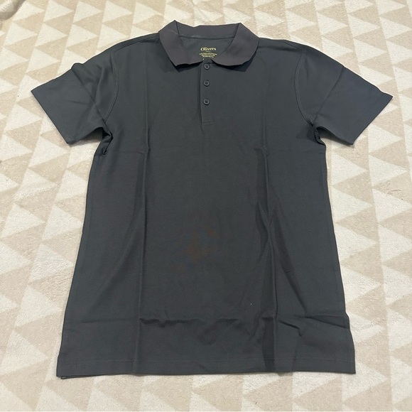 Olivers apparel nwot men’s district polo carbon grey performance comfort - Picture 1 of 3